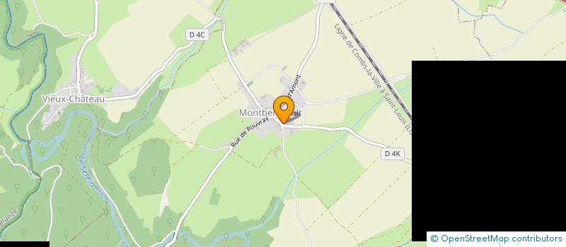 localisation de l'entreprise LE MONT  MONTBERTHAULT