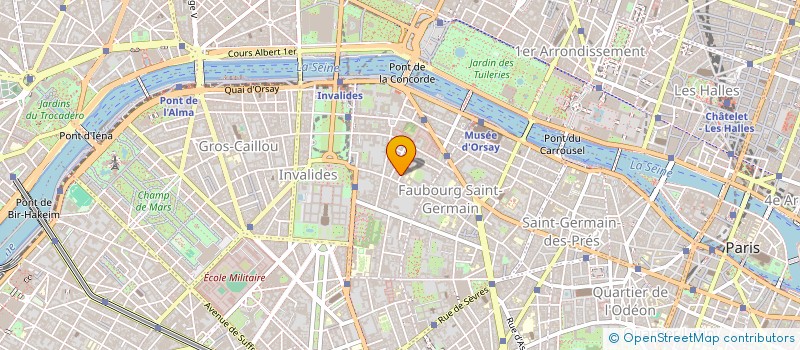 localisation de l'entreprise LE MONT BLANC à PARIS