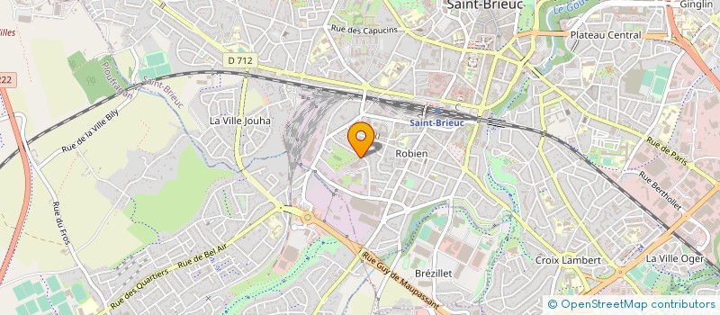 localisation de l'entreprise LE MONT CARMEL à SAINT-BRIEUC