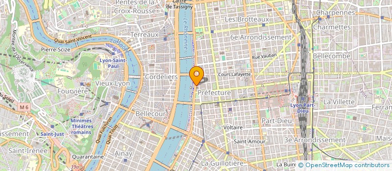 localisation de l'entreprise LE MONT CENIS  LYON