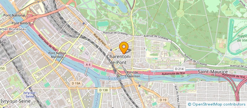 localisation de l'entreprise LE MONT DORE HOME  CHARENTON-LE-PONT