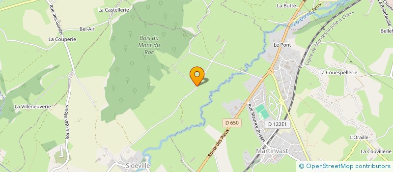 localisation de l'entreprise LE MONT DU ROC  SIDEVILLE