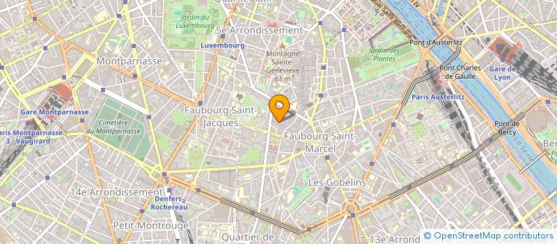 localisation de l'entreprise LE MONT FLEURY  PARIS