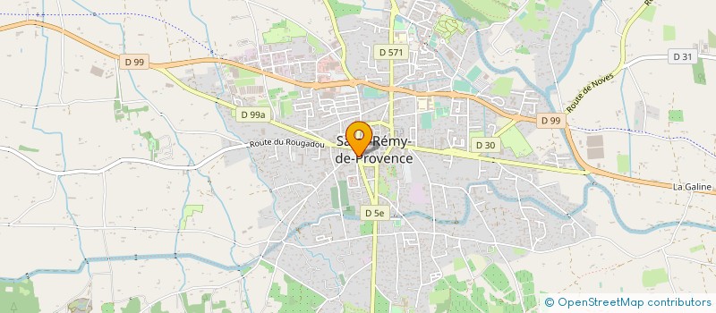 localisation de l'entreprise LE MONT GAUSSIER à SAINT-REMY-DE-PROVENCE