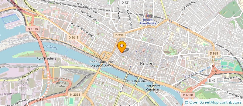 localisation de l'entreprise LE MONT LIBAN  ROUEN