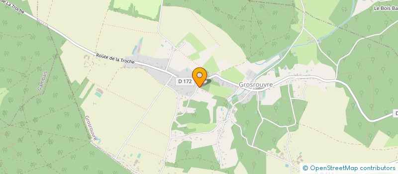 localisation de l'entreprise LE MONT ROUVRE  GROSROUVRE