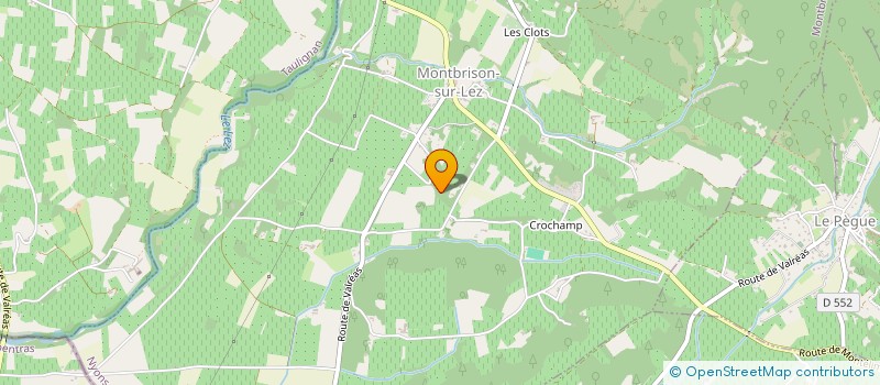 localisation de l'entreprise LE MONT SECRET  MONTBRISON-SUR-LEZ