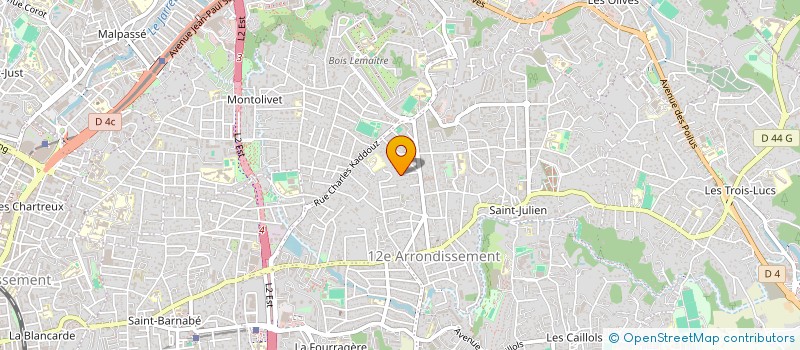 localisation de l'entreprise LE MONTADIEN à MARSEILLE