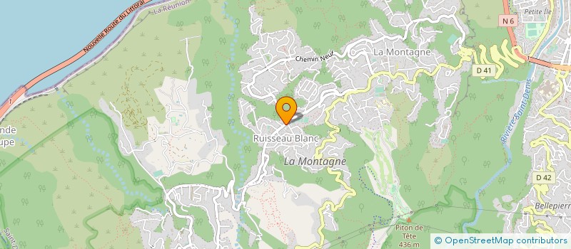 localisation de l'entreprise LE MONTAGNARD à SAINT-DENIS