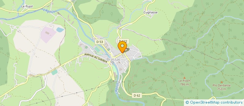 localisation de l'entreprise LE MONTAGNARD DU HAUT LANGUEDOC à BRASSAC