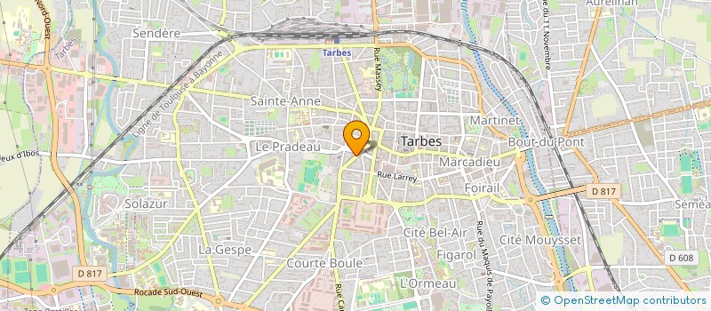 localisation de l'entreprise LE MONTAIGU  TARBES