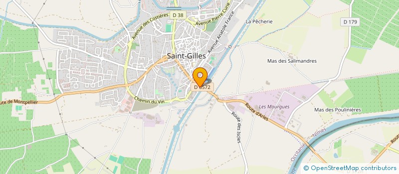 localisation de l'entreprise LE MONTAZAH  SAINT-GILLES