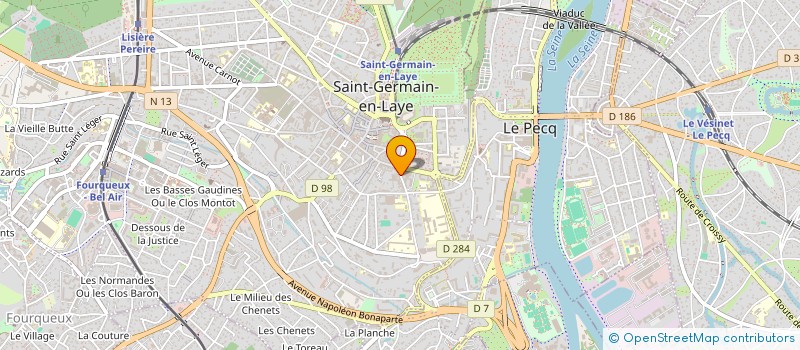 localisation de l'entreprise LE MONTE CRISTO  SAINT-GERMAIN-EN-LAYE