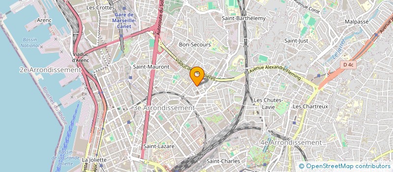 localisation de l'entreprise LE MONTE CRISTO à MARSEILLE