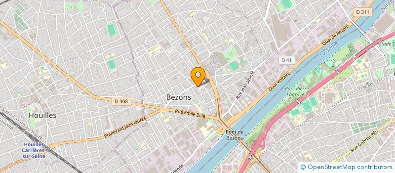 localisation de l'entreprise LE MONTESITO à BEZONS