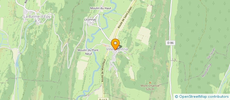 localisation de l'entreprise LE MONTFLEURI  MONTFLEUR