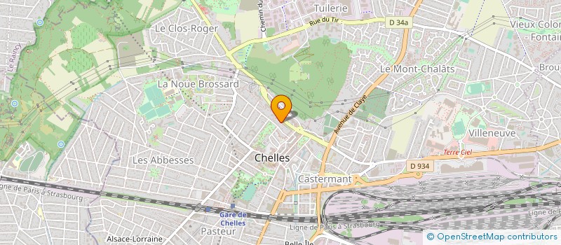 localisation de l'entreprise LE MONTMARTRE  CHELLES