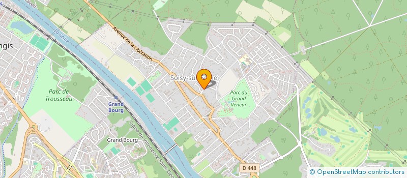 localisation de l'entreprise LE MONTOIS - BMPS à SOISY-SUR-SEINE