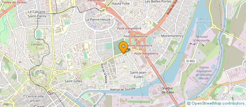 localisation de l'entreprise LE MONTPENSIER à CAEN