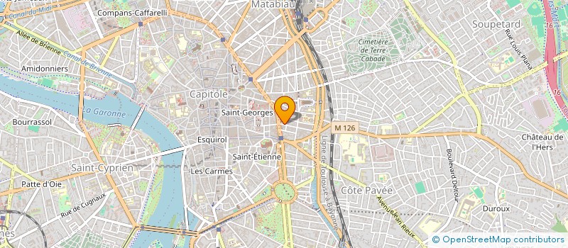 localisation de l'entreprise LE MOON SHOW  TOULOUSE