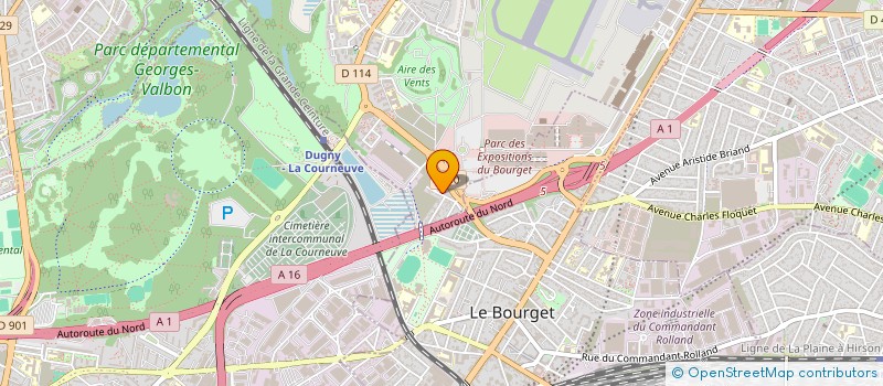 localisation de l'entreprise LE MOOV CAFE  DUGNY