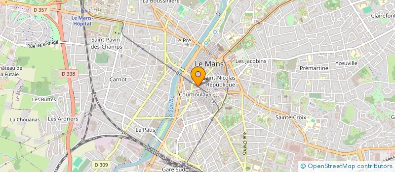 localisation de l'entreprise LE MORD PION  LE MANS