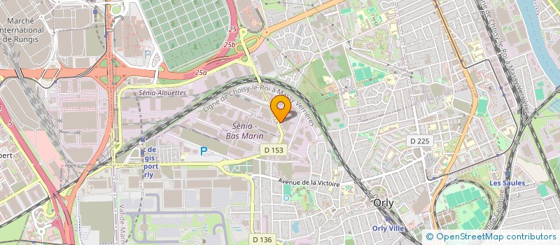 localisation de l'entreprise LE MORGENDOIS  ORLY