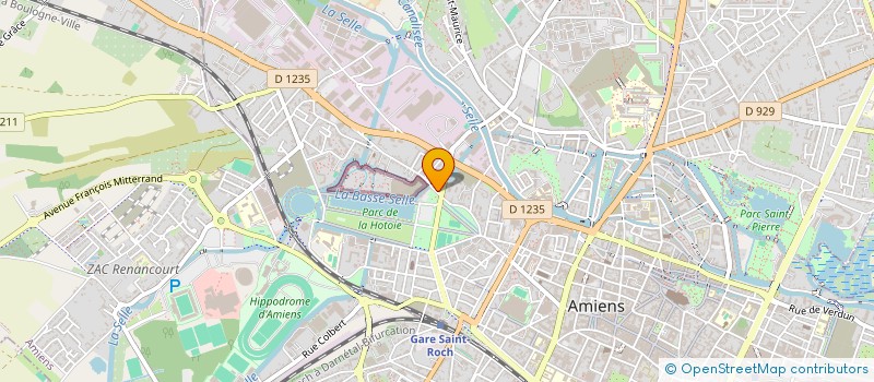localisation de l'entreprise LE MORILLON à AMIENS