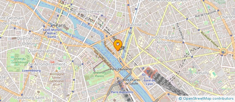 localisation de l'entreprise LE MORLAND  PARIS