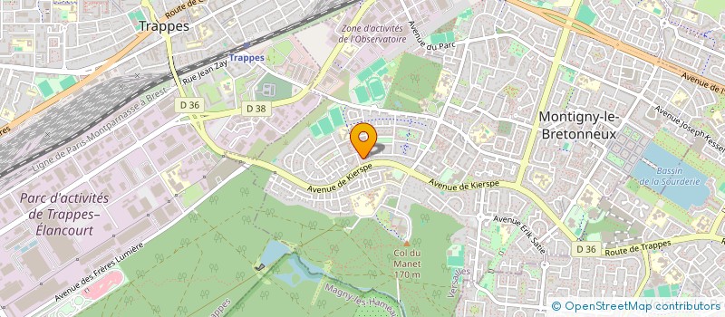 localisation de l'entreprise LE MORLAND à MONTIGNY-LE-BRETONNEUX