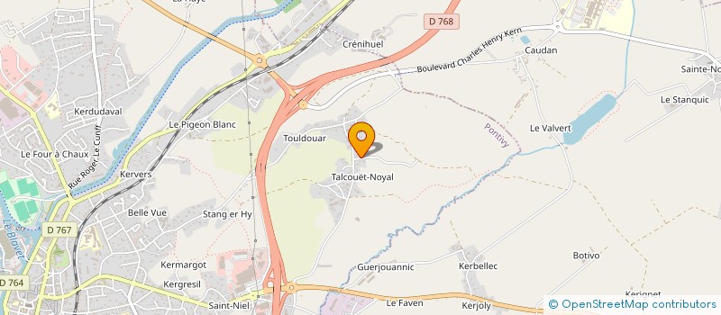 localisation de l'entreprise LE MORLEN  LE SOURN