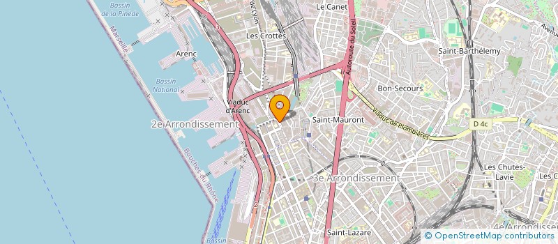 localisation de l'entreprise LE MORONI à MARSEILLE