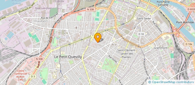 localisation de l'entreprise LE MOROUX PETENATI à ROUEN