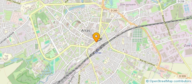 localisation de l'entreprise LE MORRISON à ARRAS