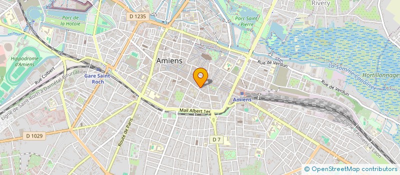 localisation de l'entreprise LE MOSAIQUE à AMIENS