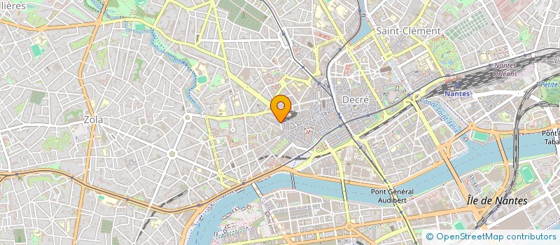 localisation de l'entreprise LE MOSQUITO à NANTES
