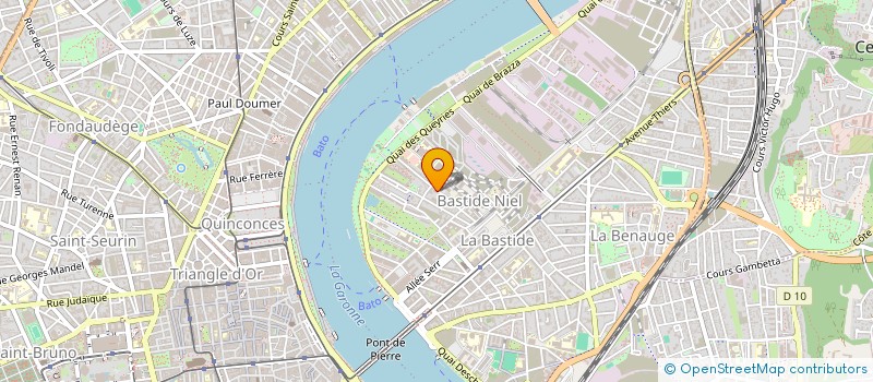 localisation de l'entreprise LE MOT A LA BOUCHE  BORDEAUX