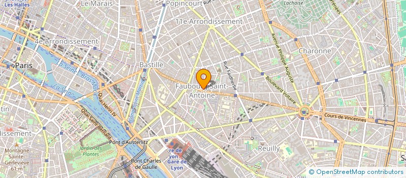 localisation de l'entreprise LE MOT DE PASSE  PARIS