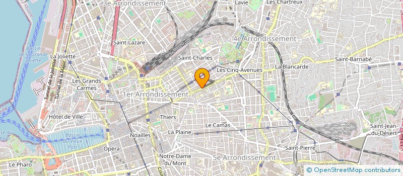 localisation de l'entreprise LE MOT ET LE RESTE à MARSEILLE