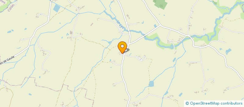 localisation de l'entreprise LE MOTTAY DE PIEDOUAULT  CORON