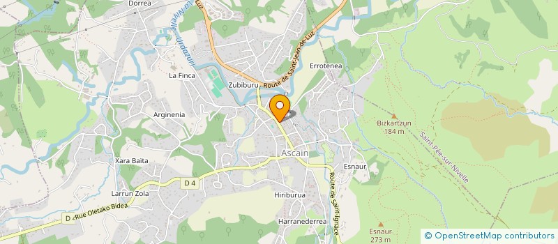 localisation de l'entreprise LE MOUEL - ENCHERES  ASCAIN