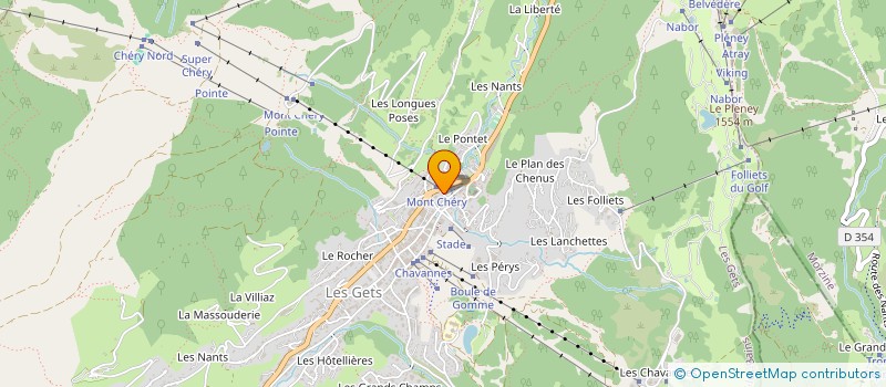 localisation de l'entreprise LE MOUFLON à LES GETS
