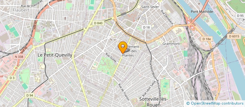 localisation de l'entreprise LE MOUGA à ROUEN