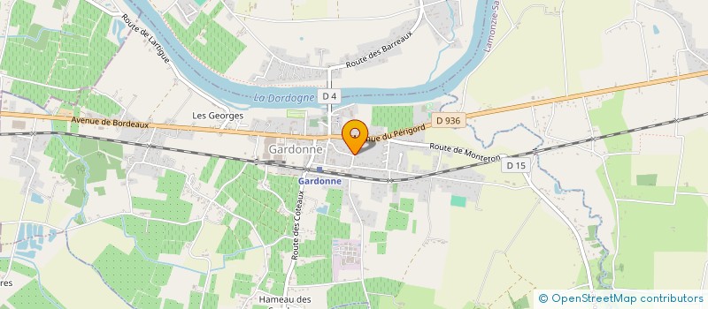 localisation de l'entreprise LE MOULIN  LAMONZIE-SAINT-MARTIN