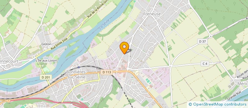 localisation de l'entreprise LE MOULIN  FRENEUSE