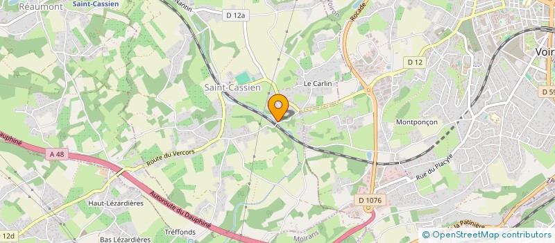 localisation de l'entreprise LE MOULIN  SAINT-CASSIEN