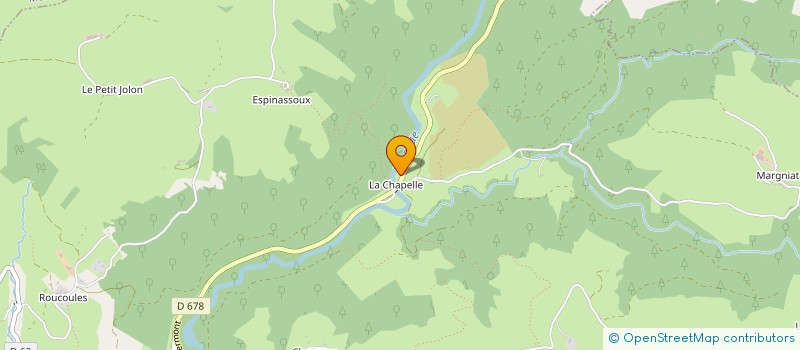 localisation de l'entreprise LE MOULIN à CONDAT