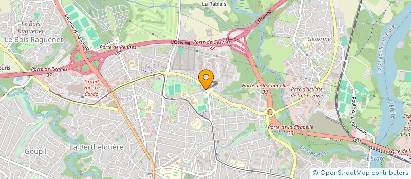 localisation de l'entreprise LE MOULIN à NANTES