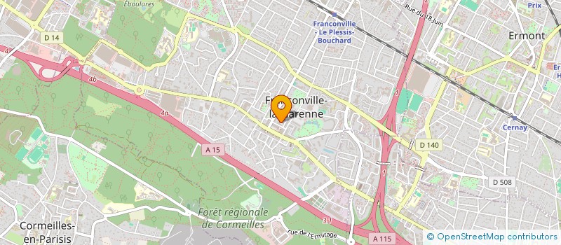 localisation de l'entreprise LE MOULIN à FRANCONVILLE