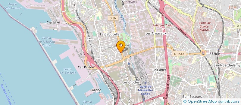 localisation de l'entreprise LE MOULIN à MARSEILLE